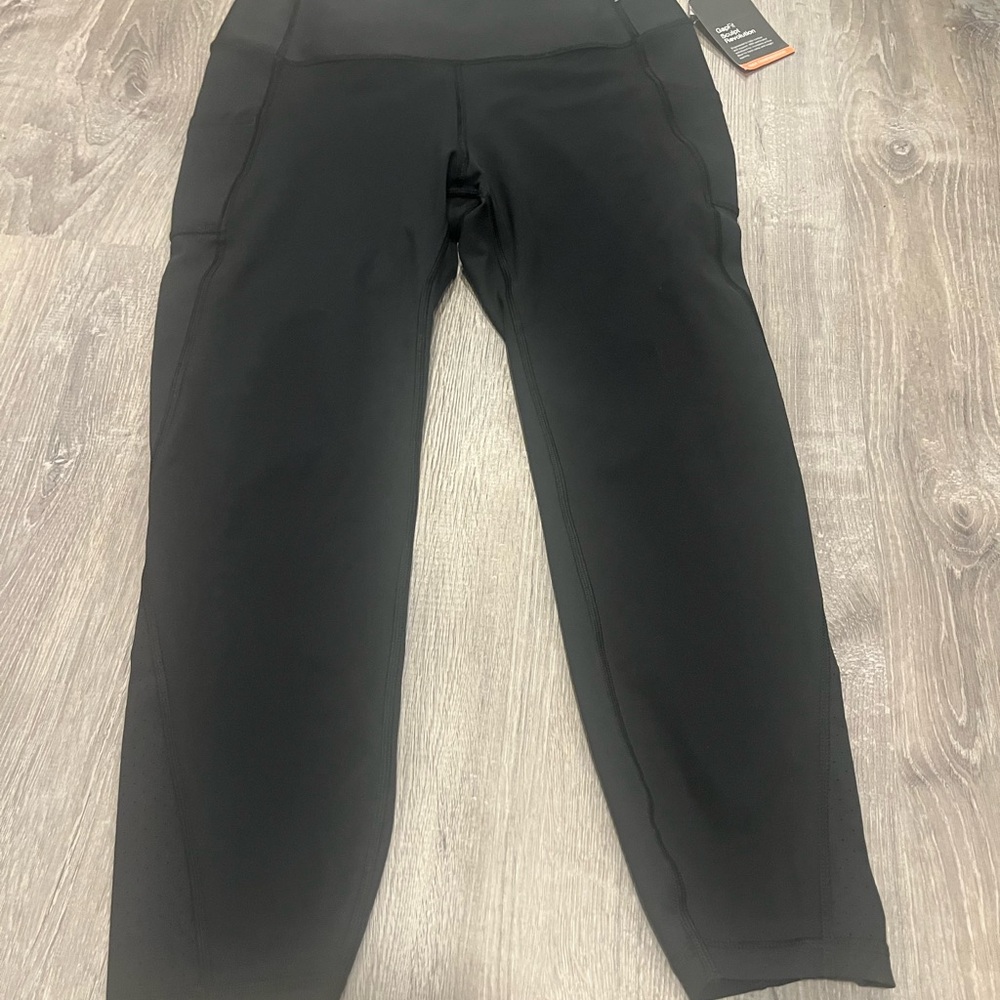 NWT Gap Fit Revolution G Fast Sculpt Compression Leggings in Black Sz Large